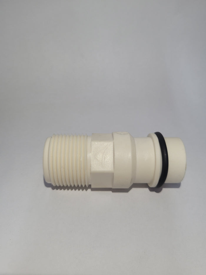 ADAPTADOR 1" PARA VALVULA DE BYPASS E INSTALACION DE SUAVIZADOR ECOWATER