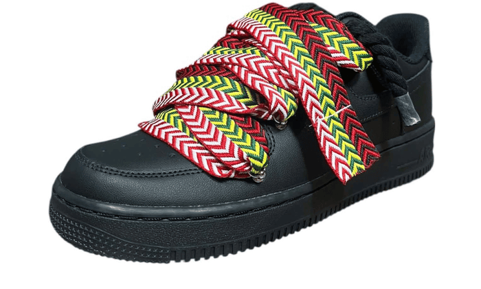 Nike Air Force 1 Black Red Green Rope Lanvin NIKE Air Force 1