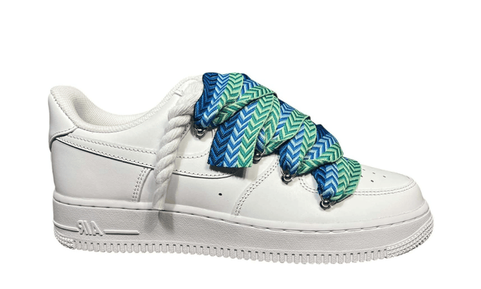 Nike Air Force 1 White Blue Rope Lanvin NIKE Air Force 1