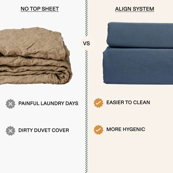 Align Linen Viscose Duvet Cover