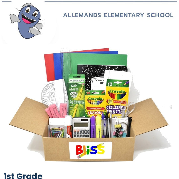 Allemands Elementary School 1st Grade School Supply Kit