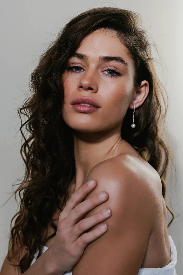 Amélie George Stella Earrings, Gold - Sample Condition