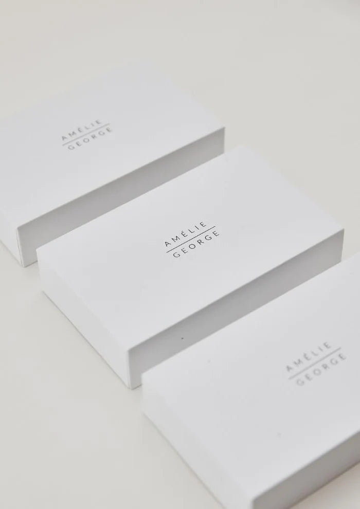 Amélie George Stella Earrings, Silver