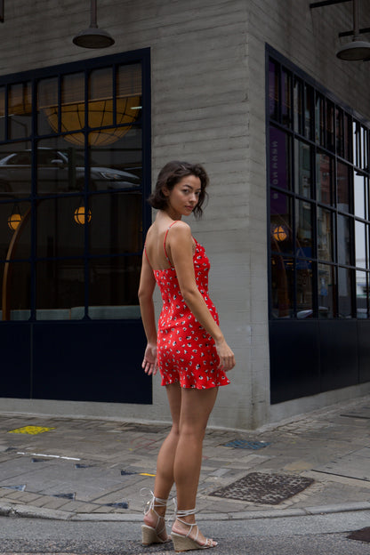 Mini Slip Dress - Wildflower Print - Last Chance Archive