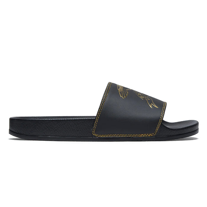 Anti Hero - Basic Eagle Slides (Black/Gold)