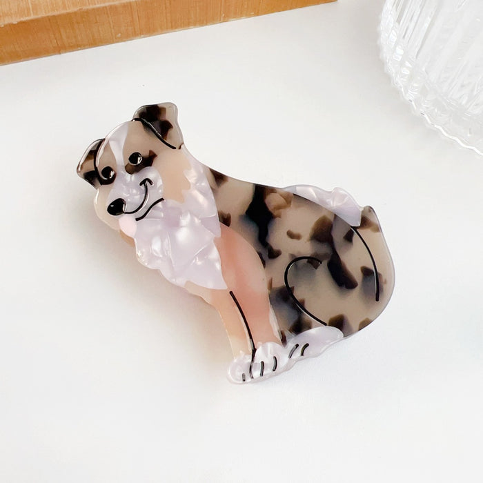 Australian Shepherd Hair Claw Clip