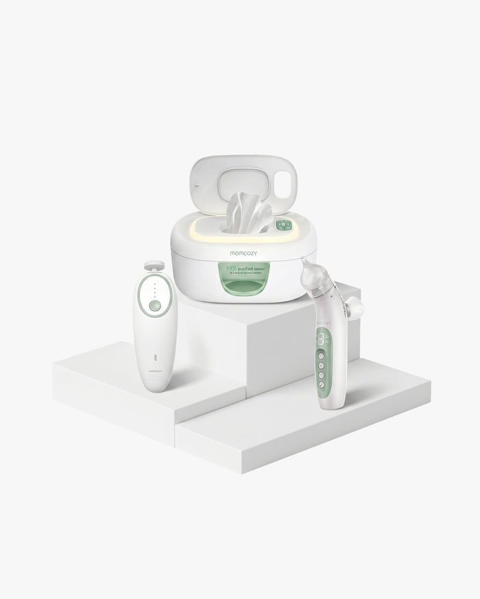 Baby-Care Bundle：Electric Nasal Aspirator & Electric Baby Nail File & Baby Wipe Warmer