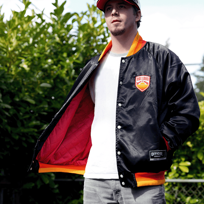 [ ballard fc ] satin jacket - Official League