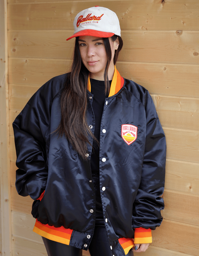 [ ballard fc ] satin jacket - Official League