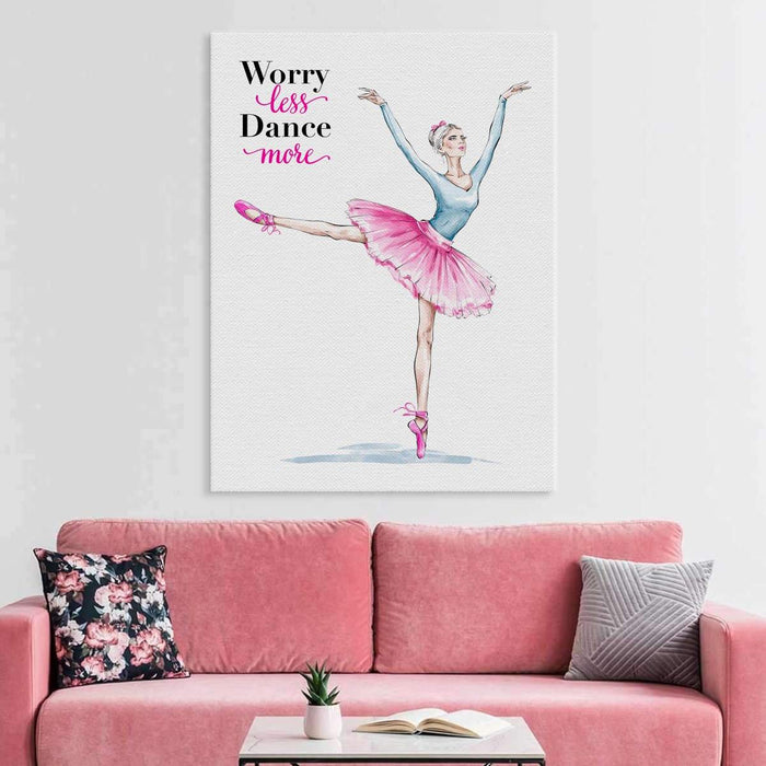 Ballerina Canvas Wall Art - SharpWallArts