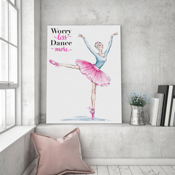 Ballerina Canvas Wall Art - SharpWallArts