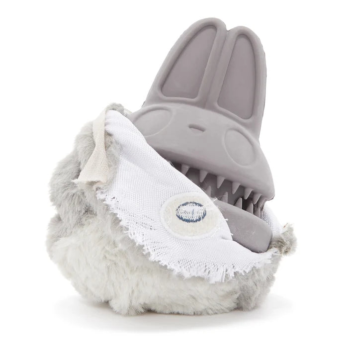 Bark Hare Raiser Rabbit Rubber Super Chewer Dog Toy