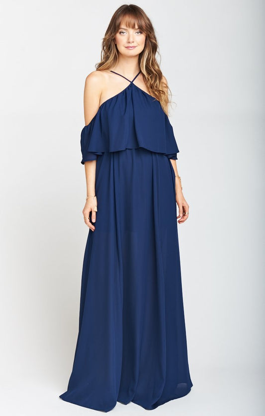 Rebecca Ruffle Maxi Dress