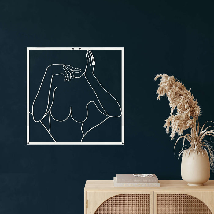 Beauty Metal Wall Art - Decor available at Dekadron for $94.90