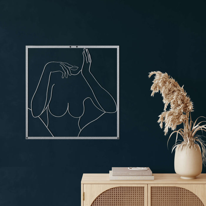 Beauty Metal Wall Art - Decor available at Dekadron for $94.90
