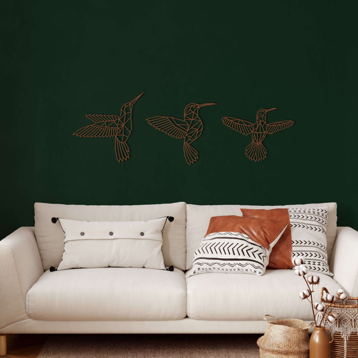 Bee Birds Metal Wall Art - Decor available at Dekadron for $84.90