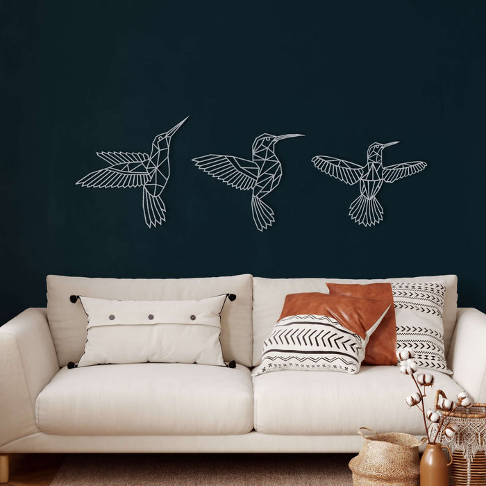 Bee Birds Metal Wall Art - Decor available at Dekadron for $84.90