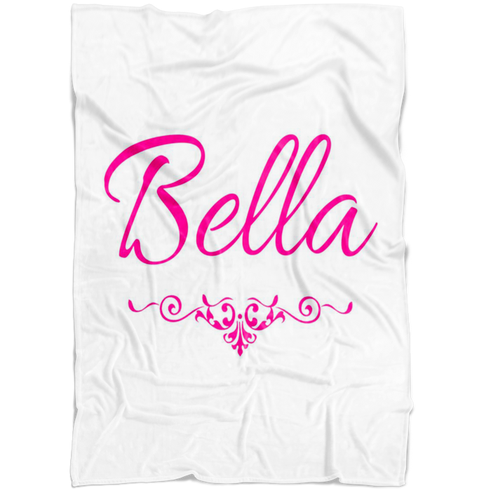 Bella Pink Fleece Blanket