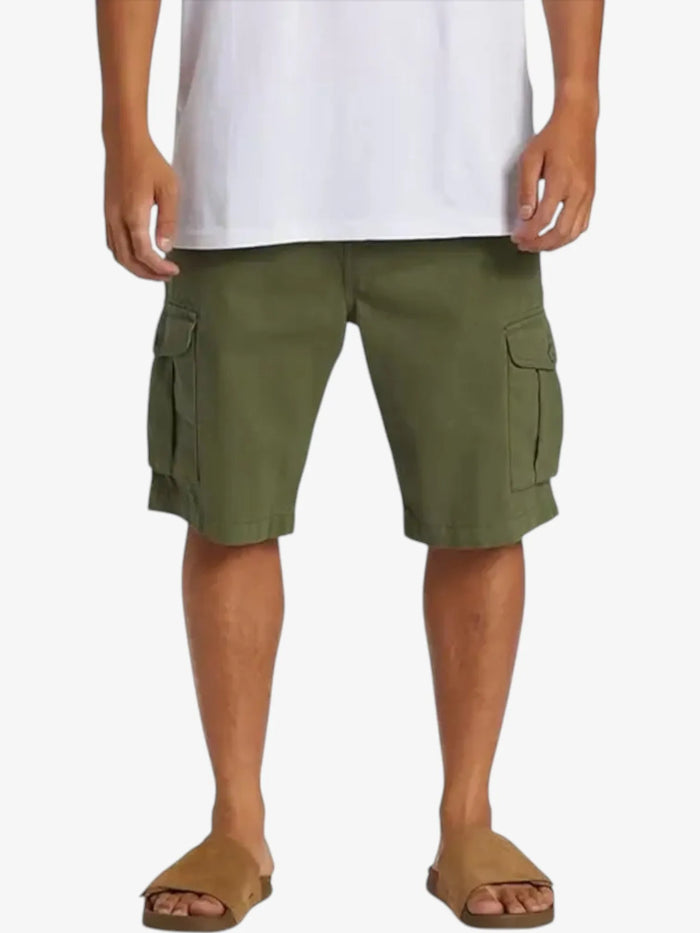 Bermuda Quiksilver Crucial Battle Cargo Verde Militar