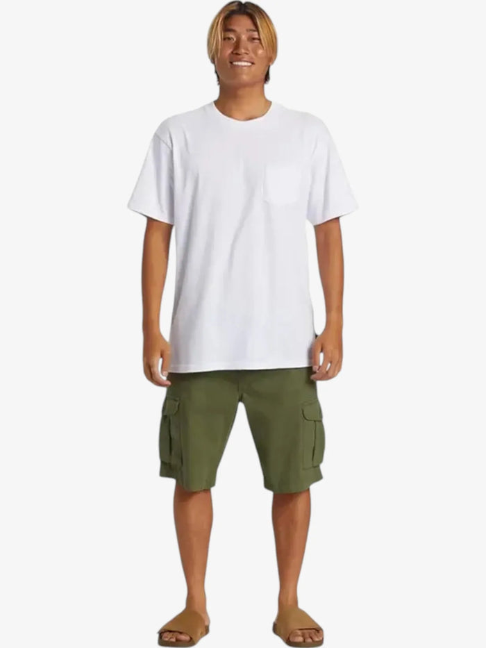 Bermuda Quiksilver Crucial Battle Cargo Verde Militar