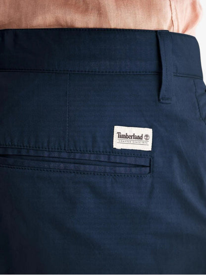 Bermuda Timberland Regular Chino Azul Oscuro