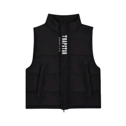 Bezrękawnik Trapstar Decoded Gilet Black/White TRAPSTAR Kurtki i bezrękawniki