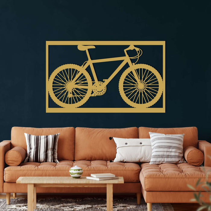 Bicycle Metal Wall Art - Decor available at Dekadron for $109.90