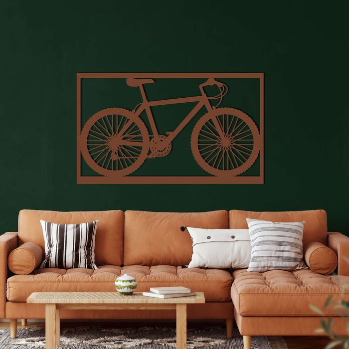 Bicycle Metal Wall Art - Decor available at Dekadron for $109.90
