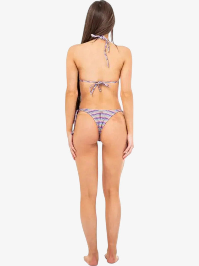 Bikini Roxy Wavy Stripe Mini Tiki Tri Multicolor