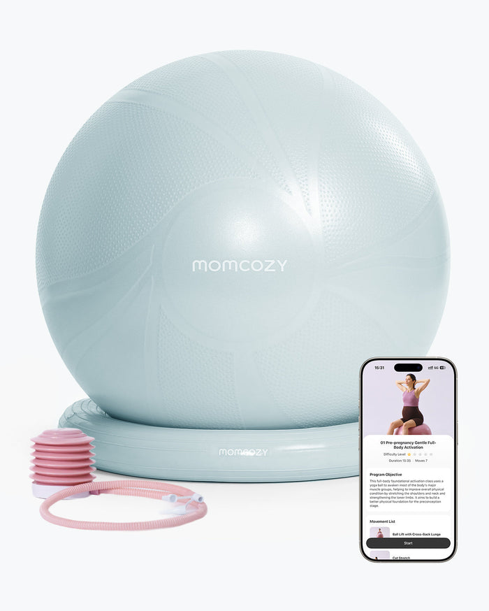 BirthEase Pregnancy Ball  Set— Birthing Ball
