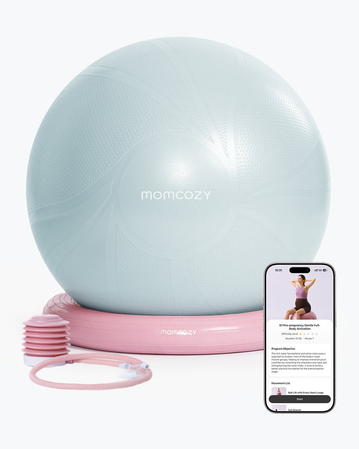BirthEase Pregnancy Ball  Set— Birthing Ball