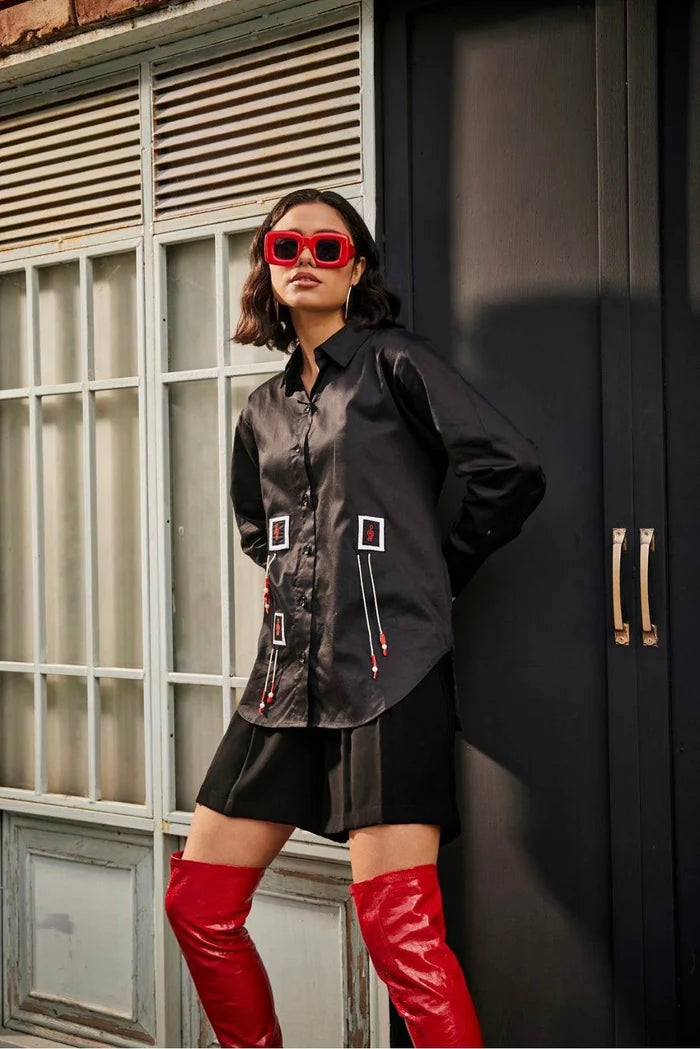 Black shirt Singapore