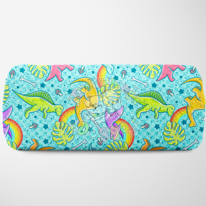 Blue Dinosaurs - Towel
