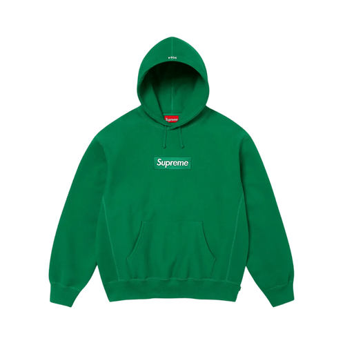 Bluza Supreme Hoodie Box Logo Green FW24 L SUPREME Bluzy