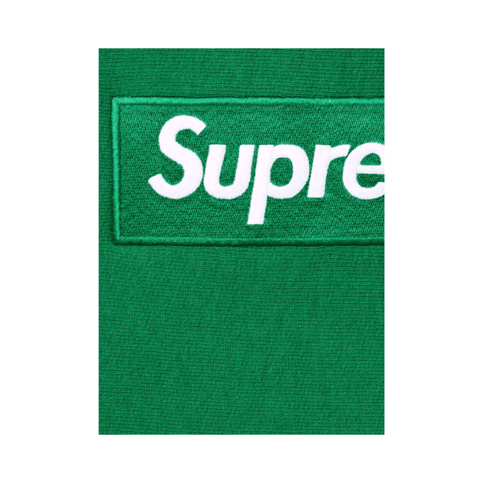 Bluza Supreme Hoodie Box Logo Green FW24 L SUPREME Bluzy