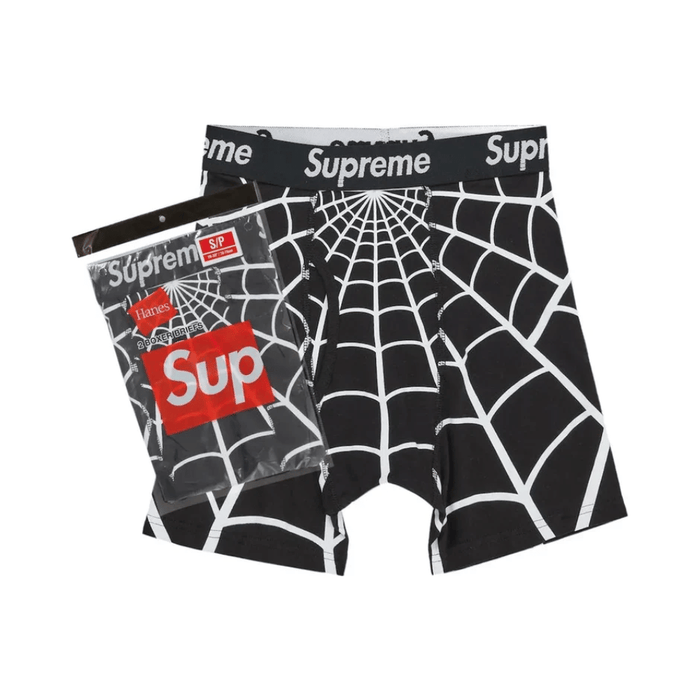 Bokserki Supreme Hanes Spider-Man Boxer Briefs Black 1szt SUPREME Bielizna