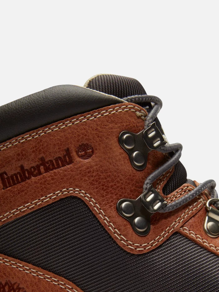 Botas Timberland Euro Hiker Mid Lace Boot Rust Full Grain Marron Gris