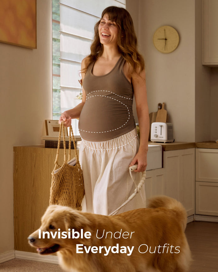 BumpEase Ergonest Maternity Belly Band - Black Color