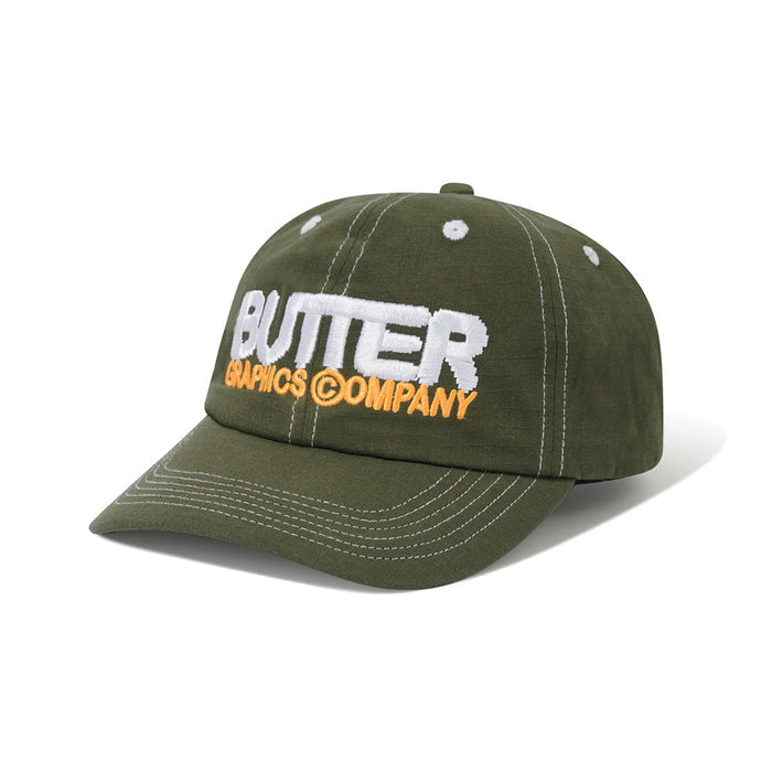 Butter Goods - Program 6 Panel Cap (Army)