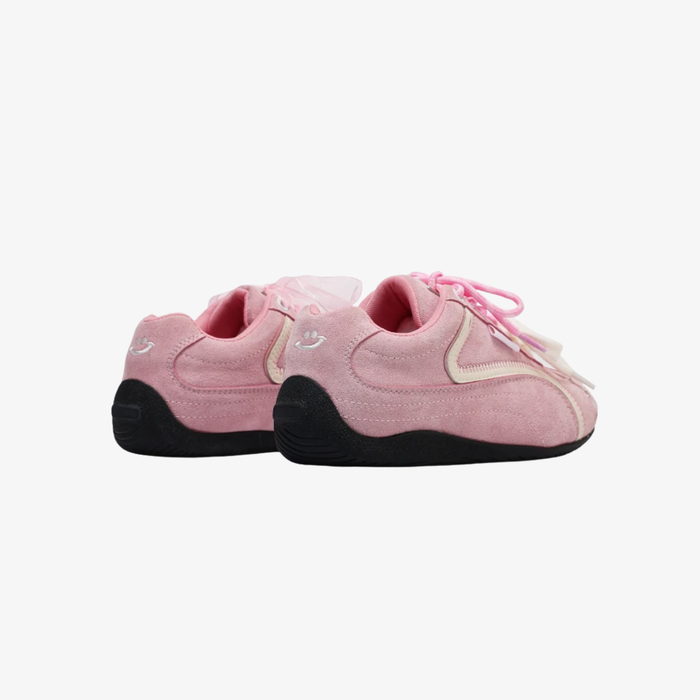 Butterfly Knot Colorblock Sneakers