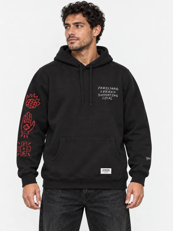 Buzo Familyarg x Brand & Co Adams Negro — vista principal
