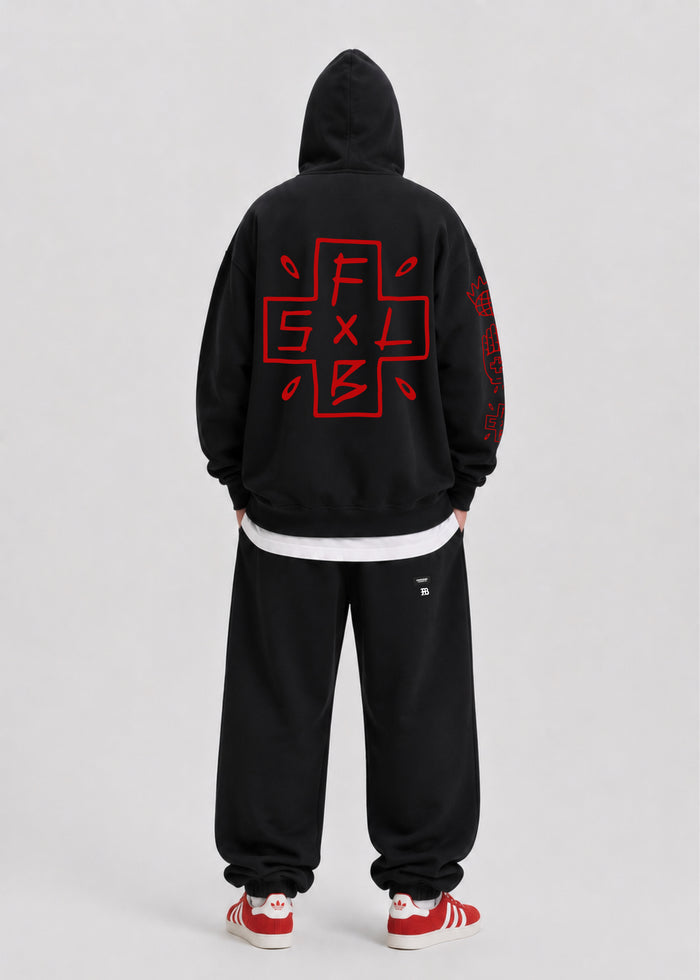 Buzo Familyarg x Brand & Co Adams Negro