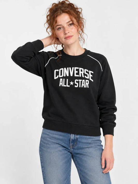Buzo Mujer Converse Crew Neck con Estampa — vista principal