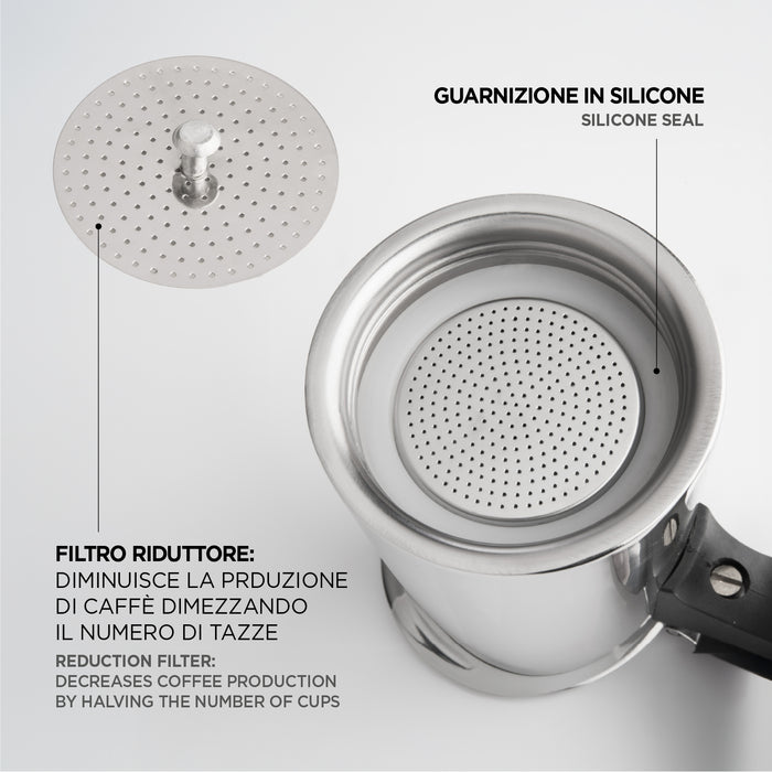 Caffettiera Acciaio inox