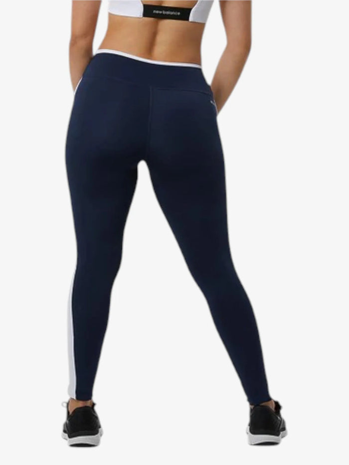 Calza New Balance Accelerate Tight Azul Blanco