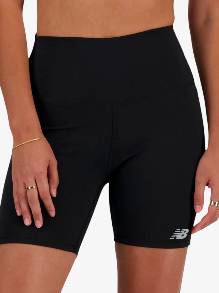 Calza Short New Balance Harmony High Rise Negro