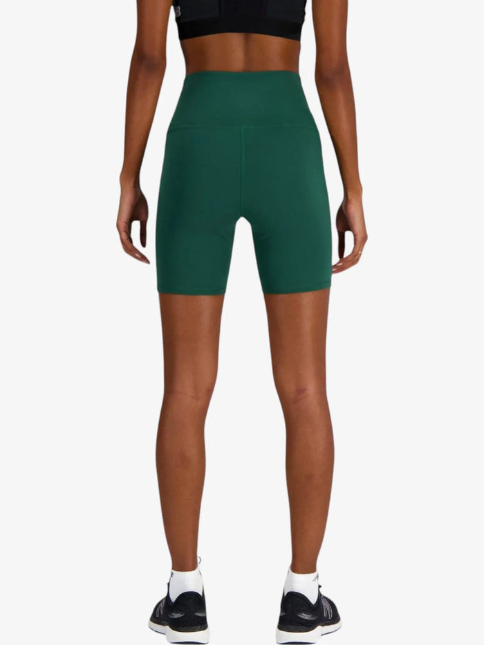 Calza Short New Balance Harmony High Rise Verde