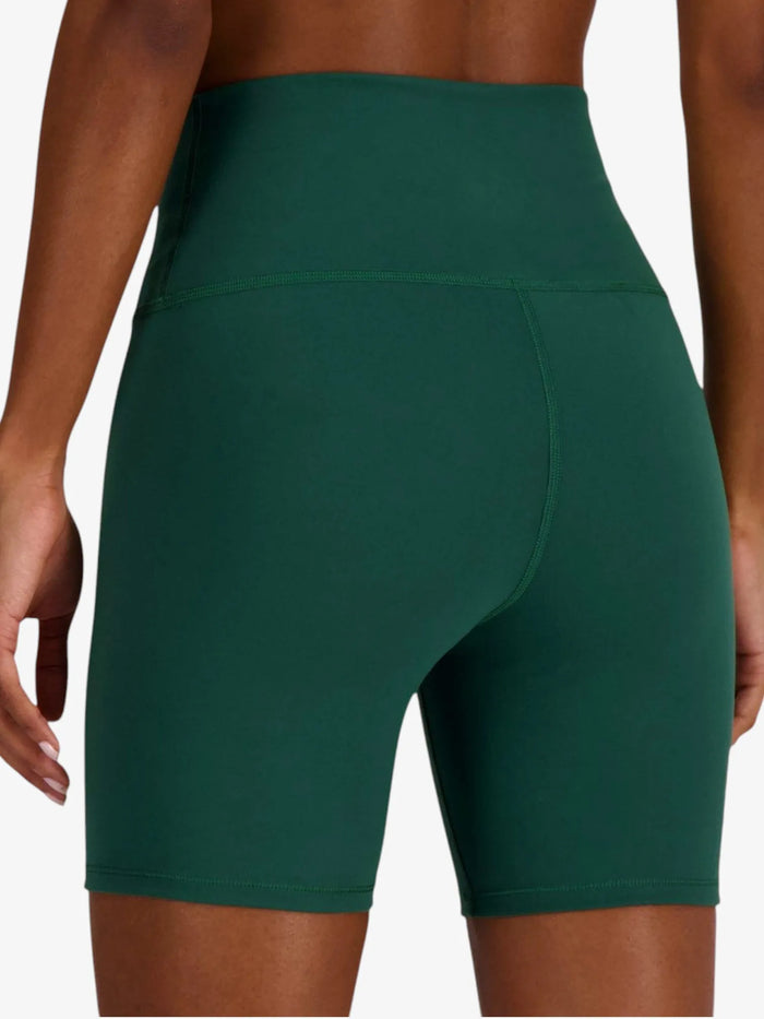 Calza Short New Balance Harmony High Rise Verde