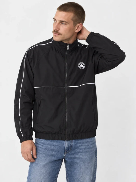 Campera Unisex Converse Retro Chuck Elevated Negro — vista principal
