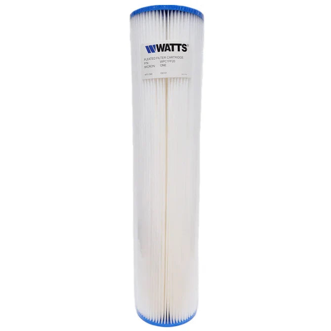 Cartucho plegado 4.5"x20", 50 micras